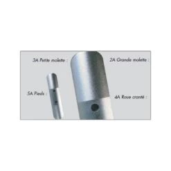 PIECES DETACHEES MOULINET MOUCHE VIVARELLI SERIE ALU